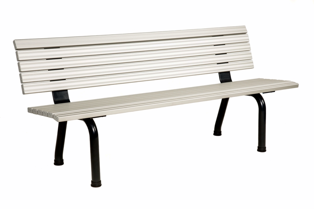 Heritage Slatted Street Seat with Backrest